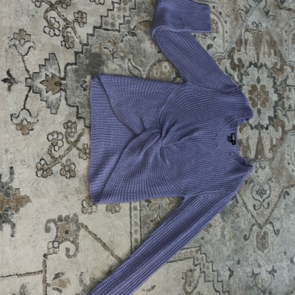 Size M Purple Sweater